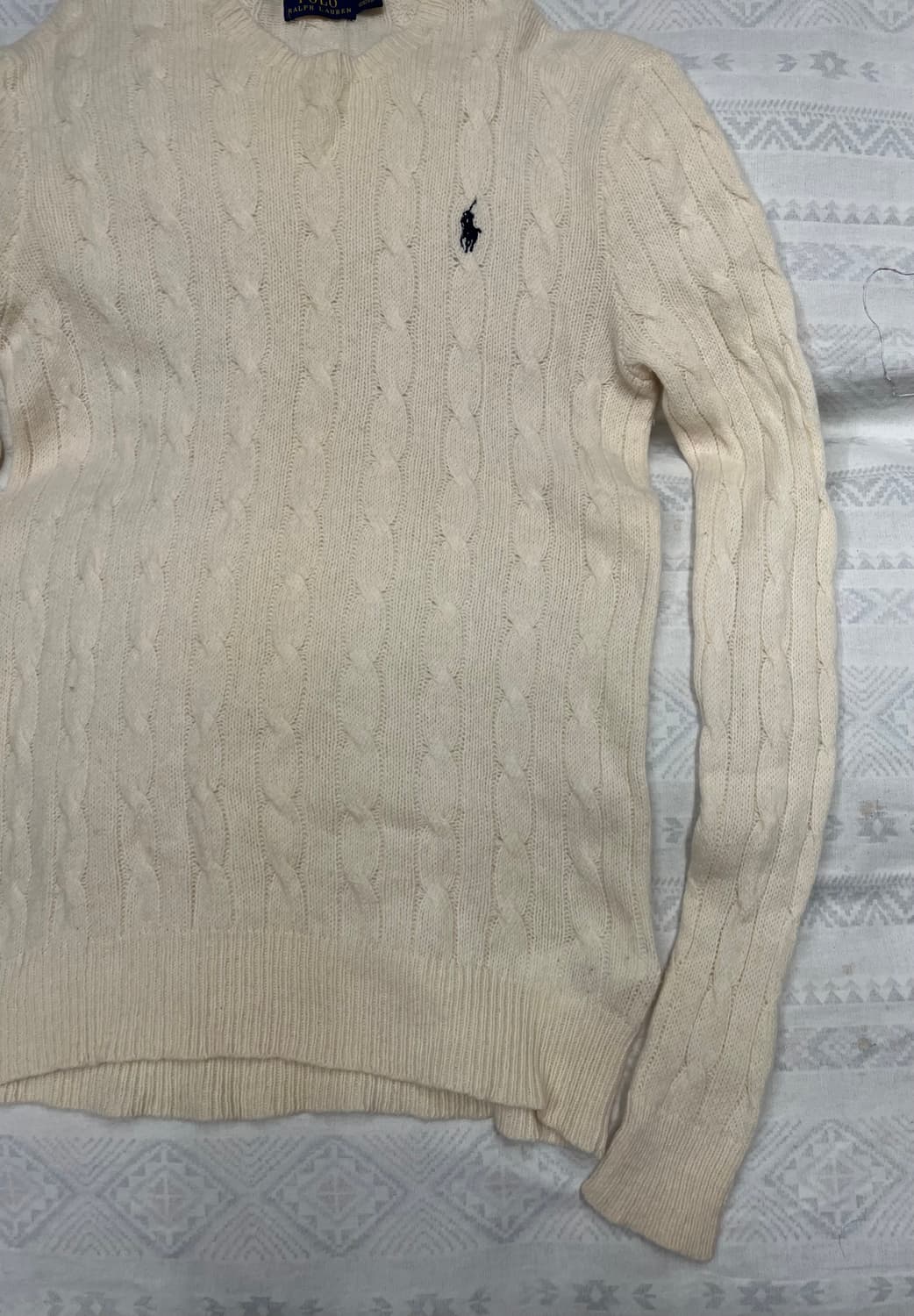 폴로 랄프로렌 메리노울 케이블 니트 상품이미지3