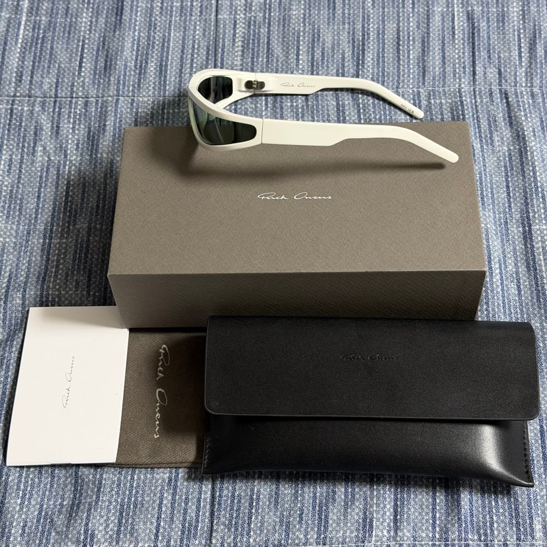 (OS) 릭오웬스 fog 포그 선글라스 화이트  상품이미지4