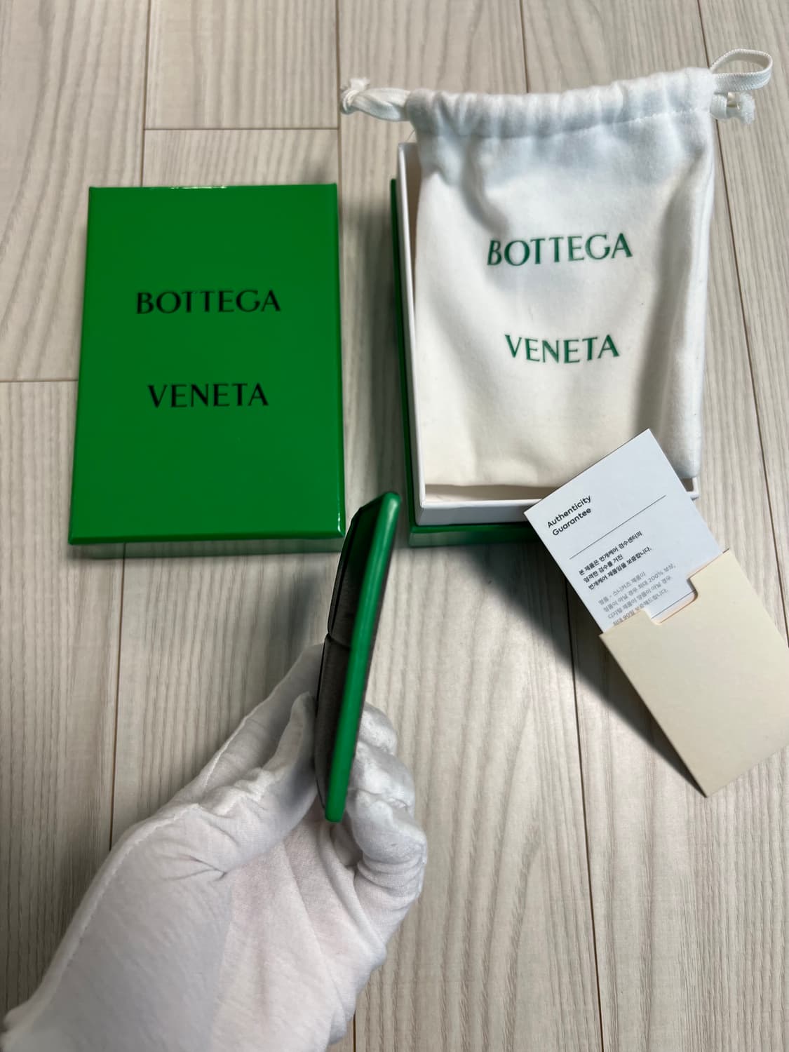 보테가베네타 레더 카드지갑 상품이미지6