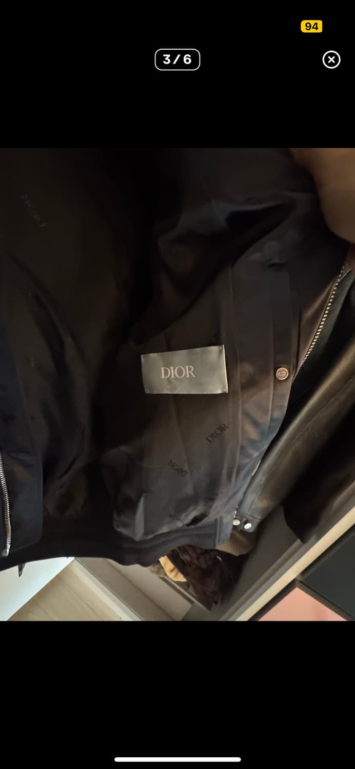 디올 알렉스 폭스턴 봄버자켓 상품이미지2