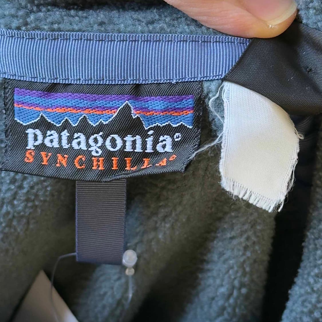 90s 파타고니아 신칠라 스냅티 후리스 USA 상품이미지6
