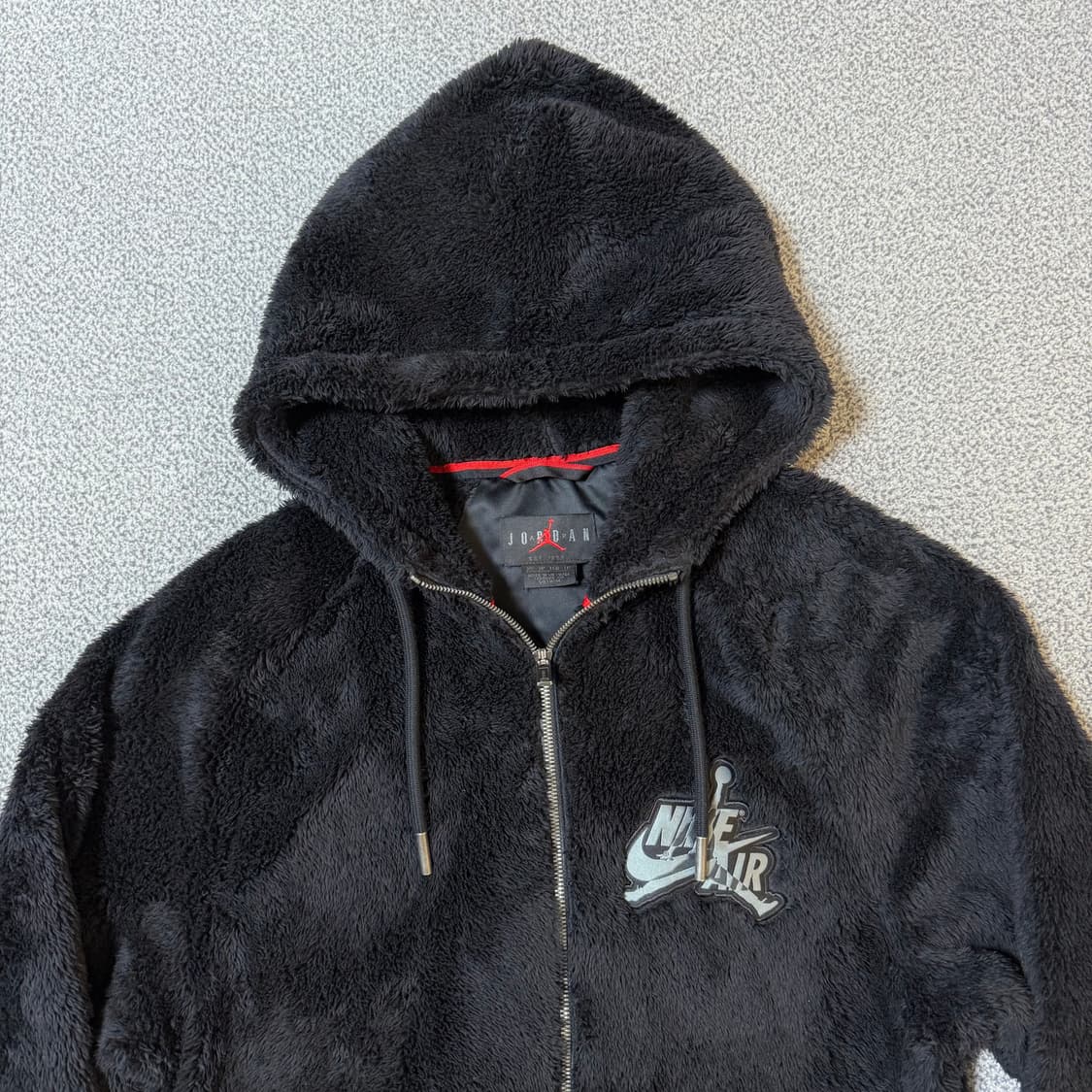[정가 12만원] 나이키 조던 후리스 후드집업 상품이미지5