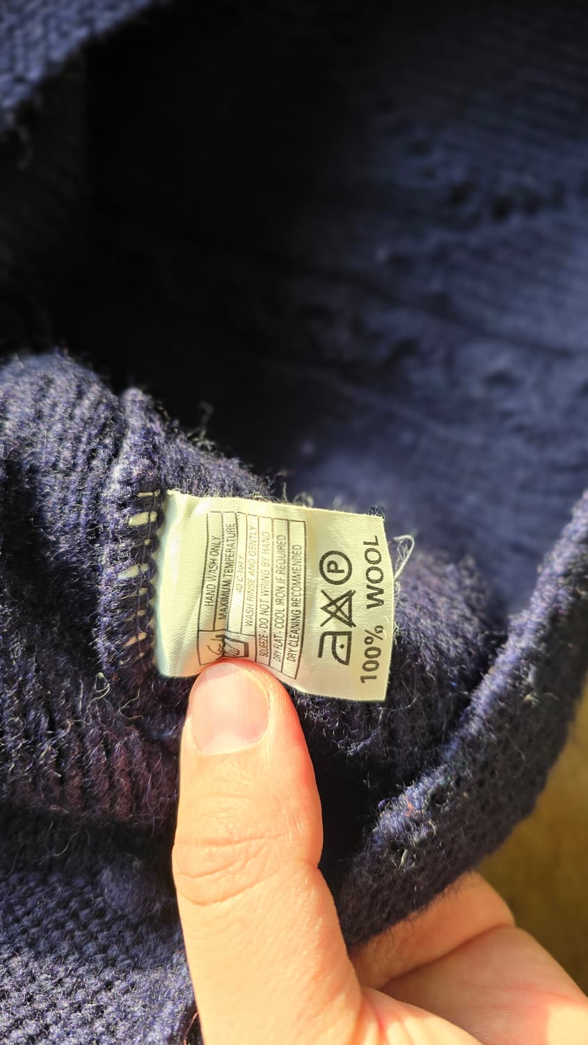 ACORN 유로 빈티지 피셔맨 니트 여성 Free 상품이미지5