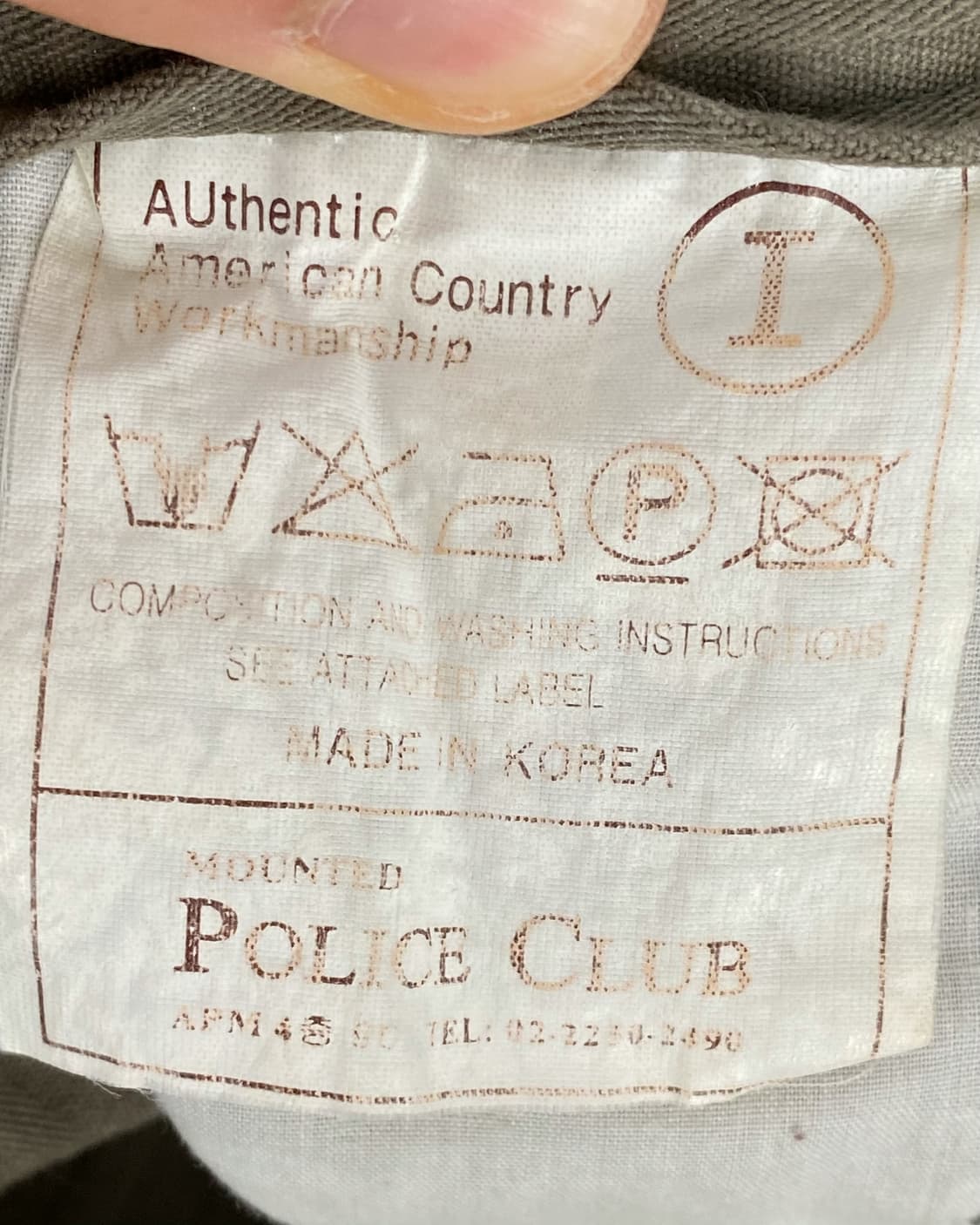 폴리스 클럽 Y2K 포켓 카고 팬츠 상품이미지10