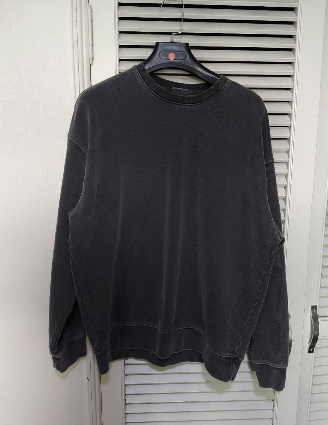 오버핏 XL 소버먼트 피그먼트 맨투맨 스웻셔츠 상품이미지1