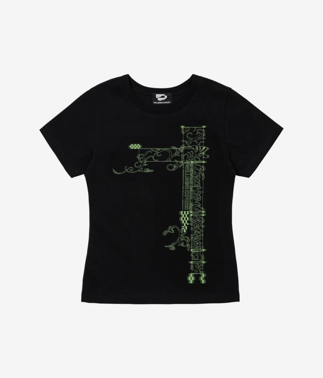 웰빙익스프레스 Hybrid Tattoo Tee Black 상품이미지1