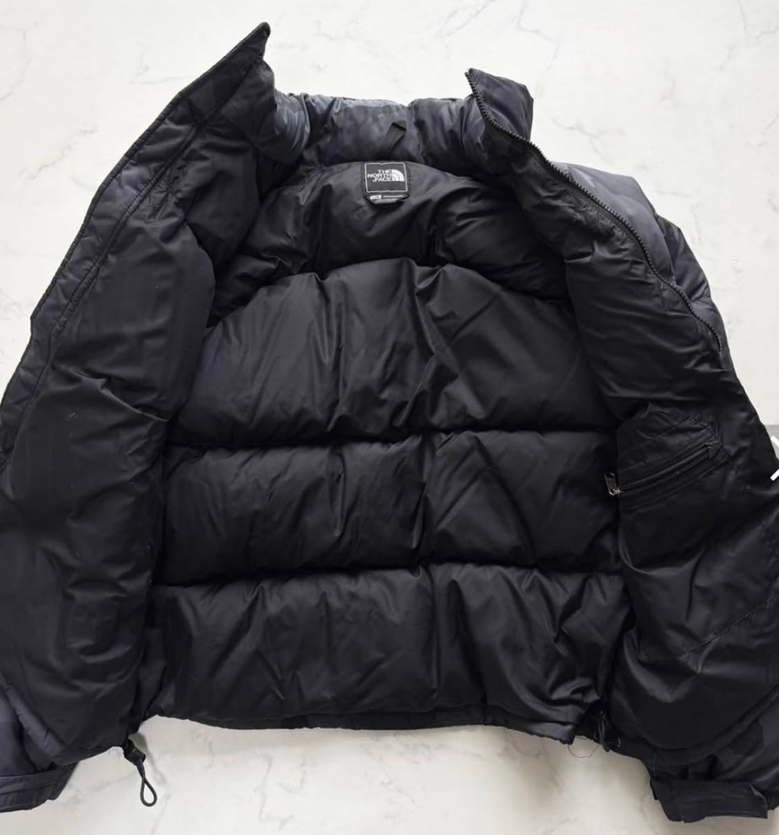 노스페이스 센터로고 카모 L눕시 상품이미지2