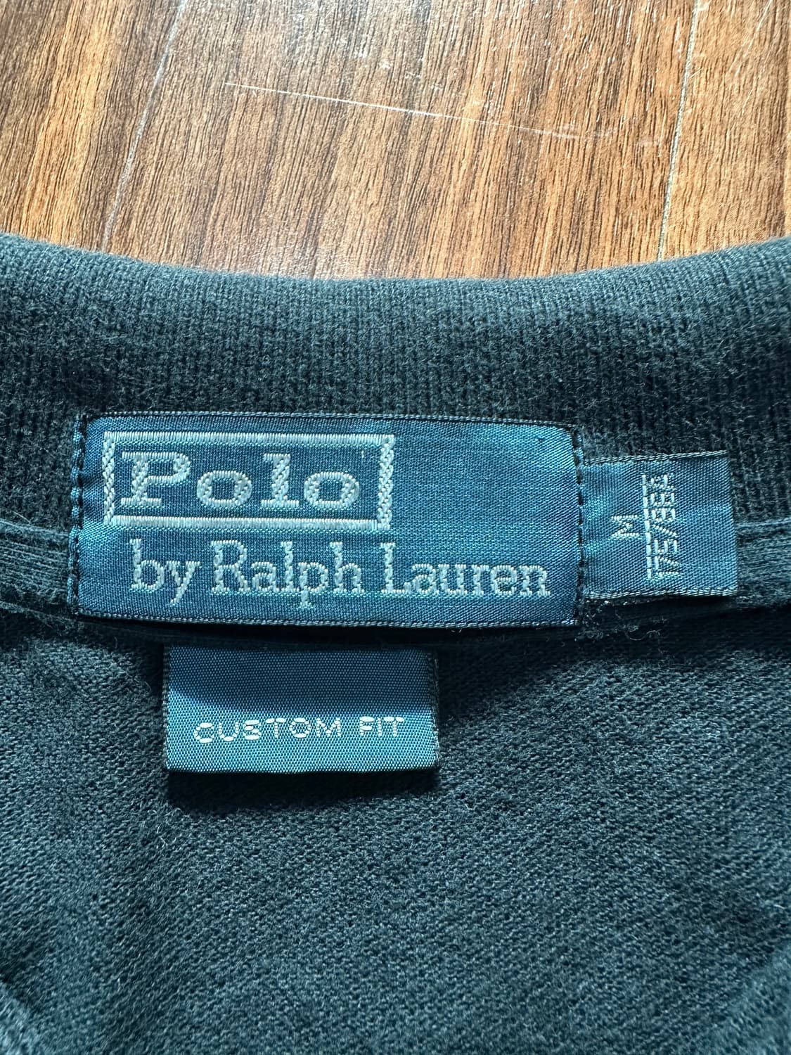 (M) 폴로 빅포니 독일 국기 블랙 카라티 치프키프 상품이미지3