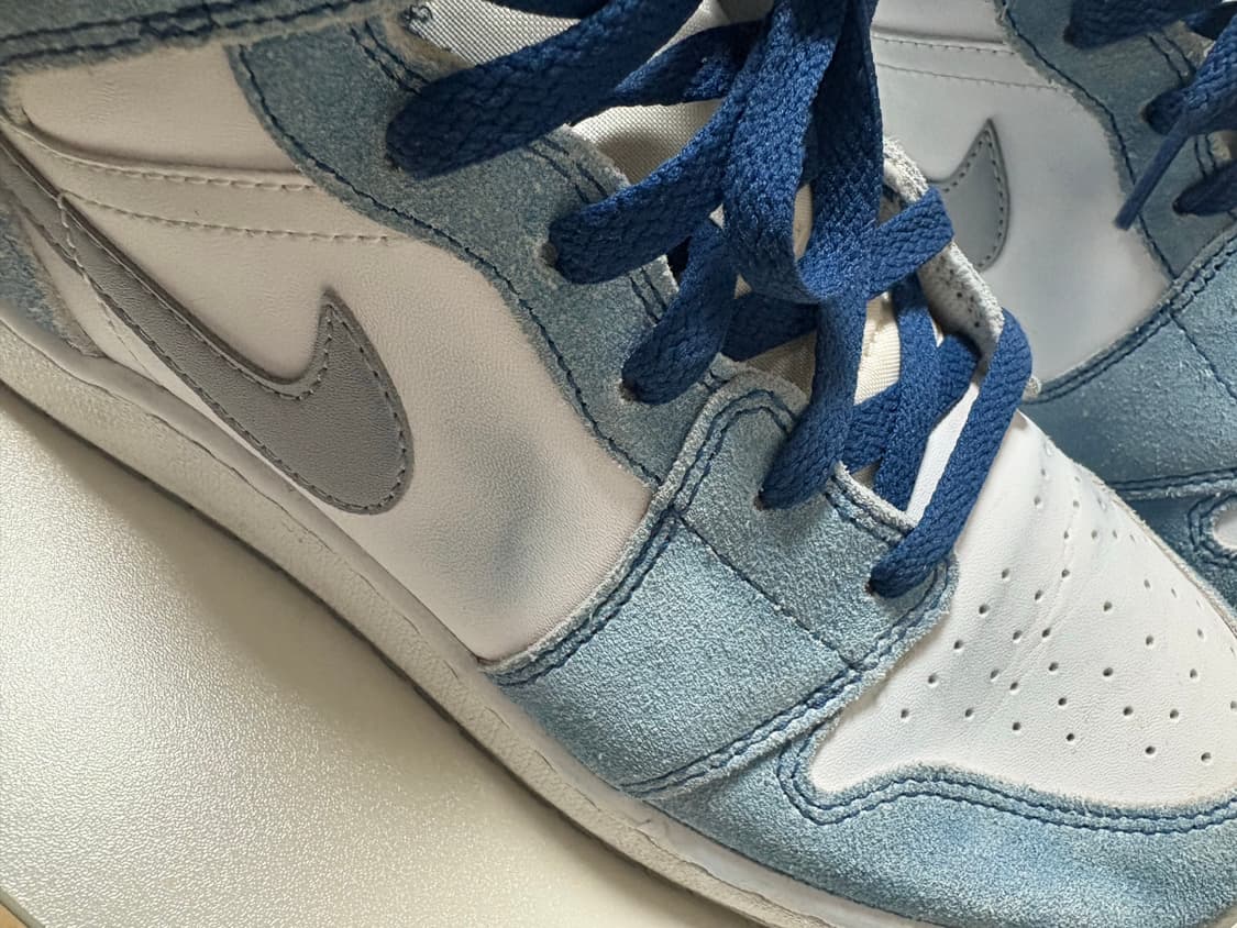 에어 조던 1 미드 프렌치 블루 스니커즈 상품이미지5