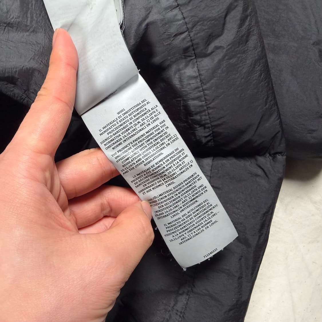 스톤아일랜드 가먼트 다이드 패딩 점퍼 자켓 상품이미지8