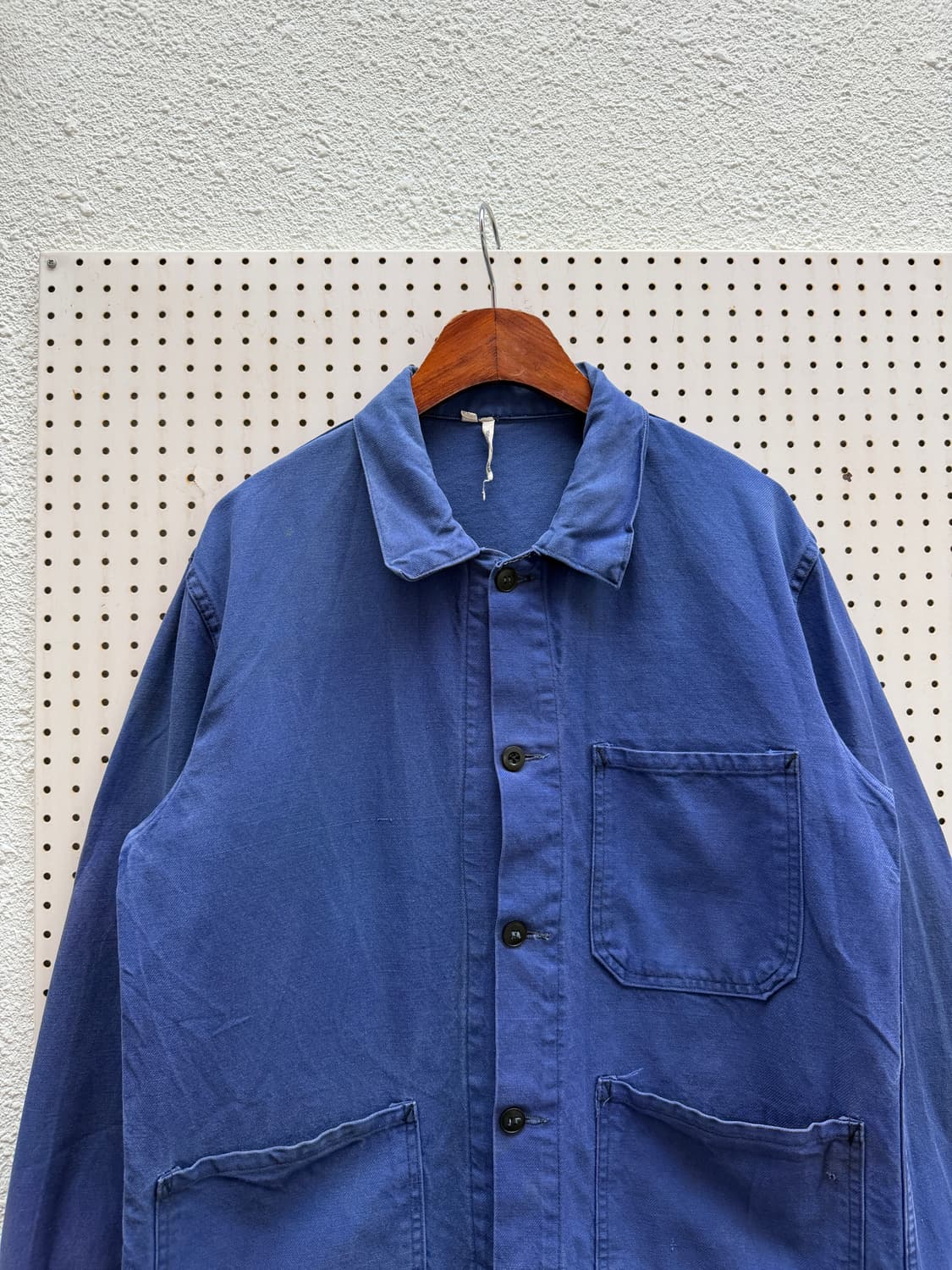 1980s BLEACH FADED GERMAN WORK 프렌치워크자켓 상품이미지5
