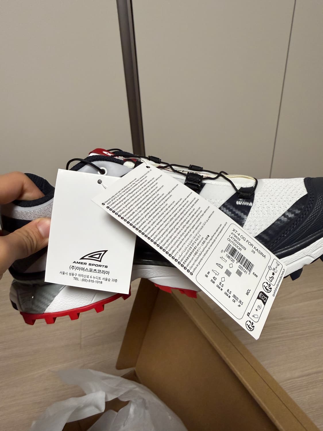 살로몬 카시나 XT-4 265 (미시착 새상품) 상품이미지8