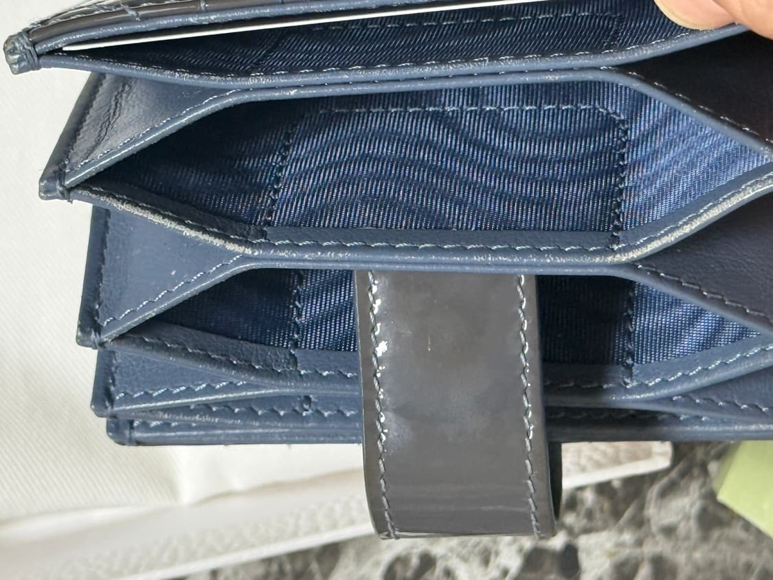 디올 까나쥬 페이던트 아코디언 카드지갑 상품이미지10