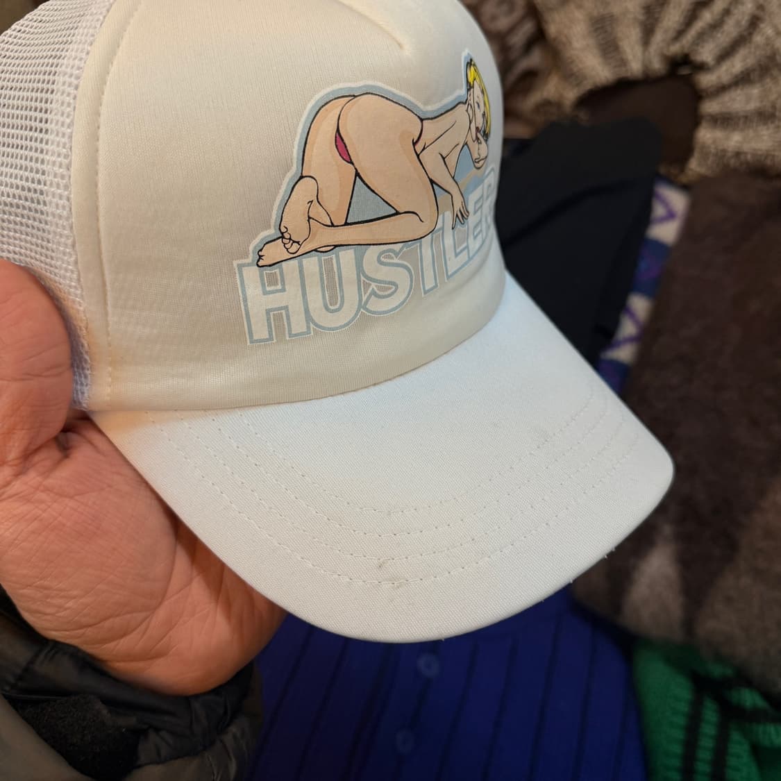 빈티지 성인 엔터테인먼트허슬러 비티니 USA 트러커캡 상품이미지2