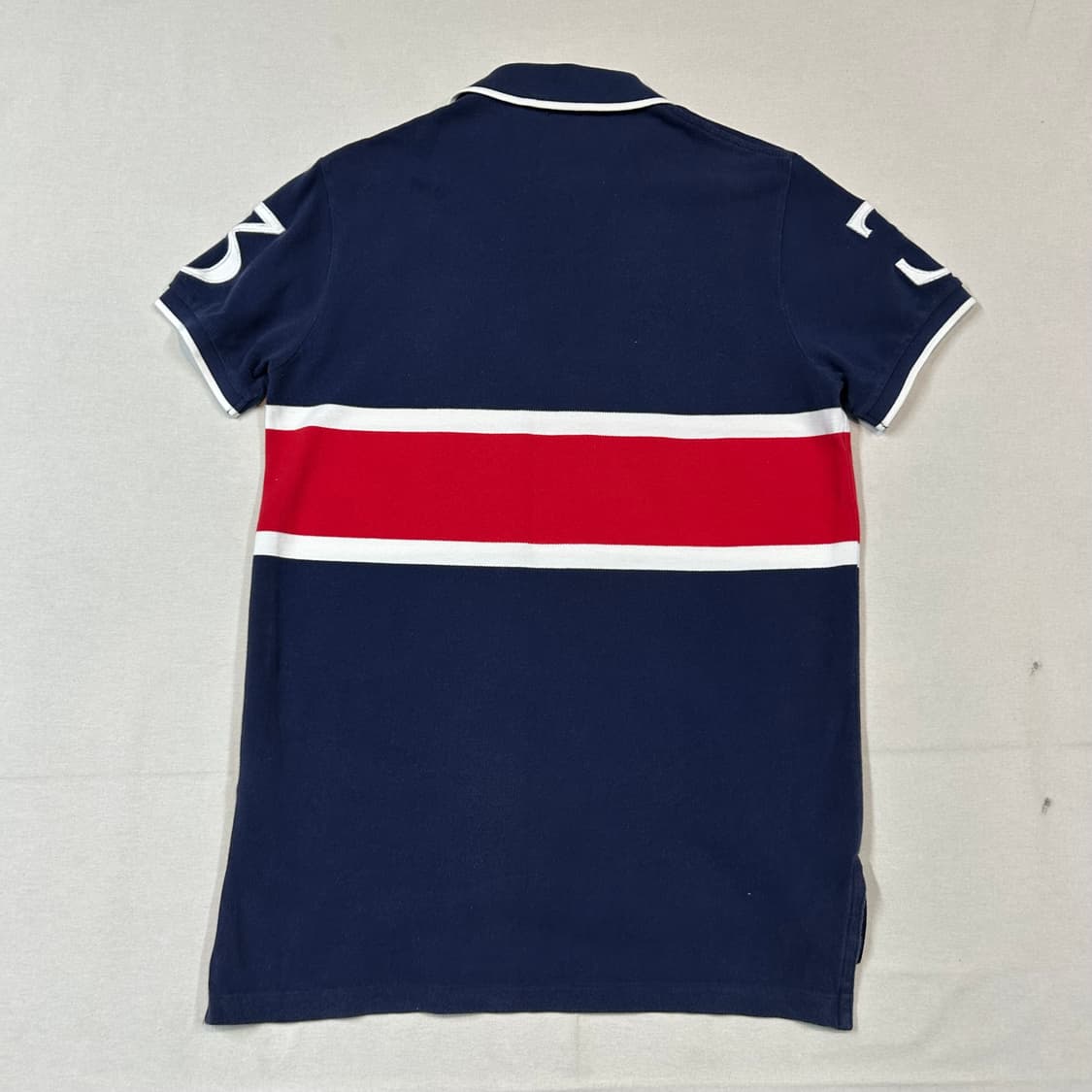 M) 폴로 랄프로렌 블랙와치 골드 빅포니 반팔 카라티 상품이미지6