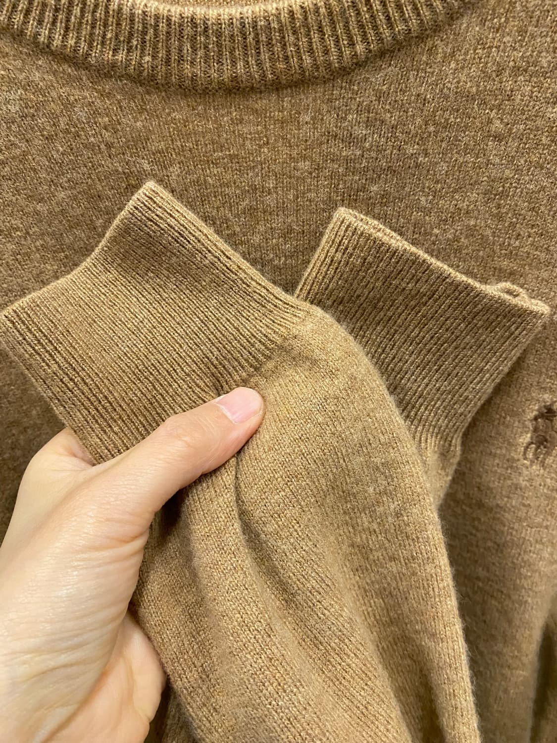 폴로 랄프로렌 브라운 울니트 상품이미지5