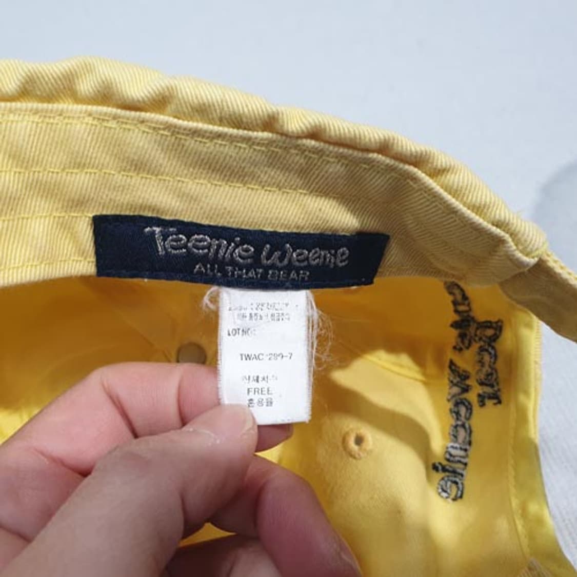 티니위니 베어 로고  볼캡 상품이미지5