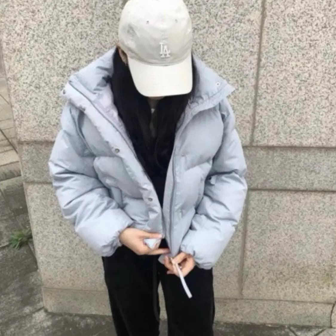 애즈온 snow short padding -black 상품이미지2