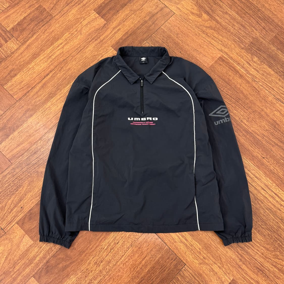 105(110) 엄브로 반집업 카라 바람막이 자켓  상품이미지1