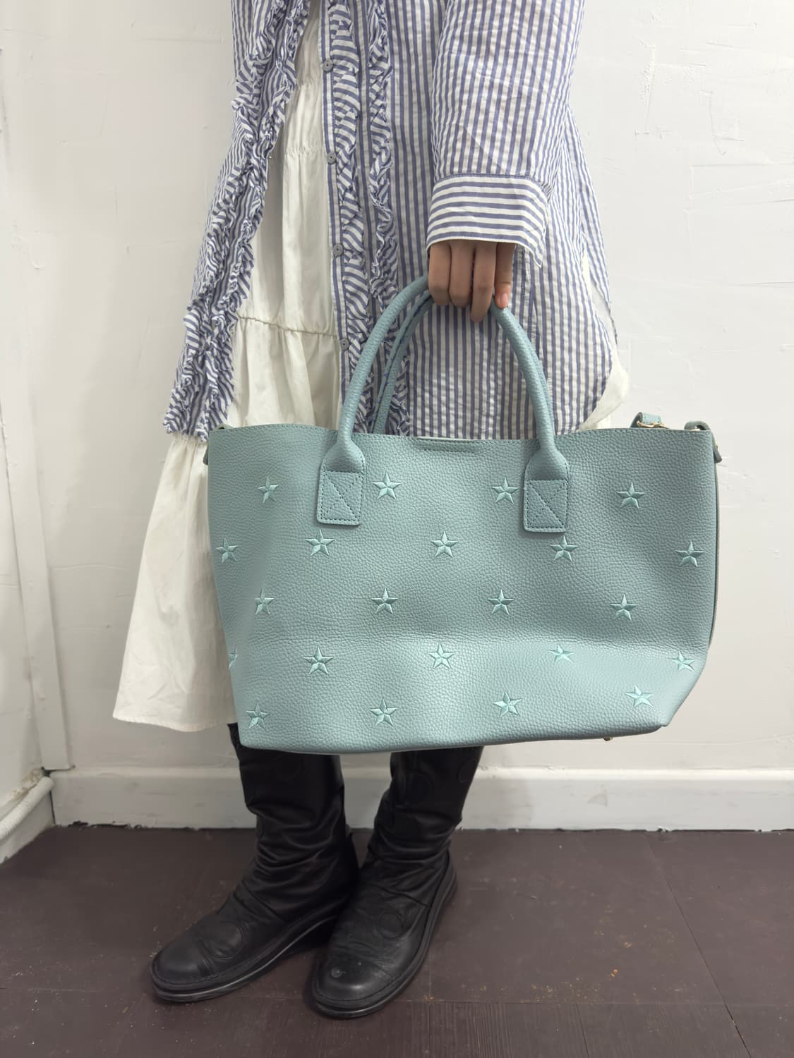 mint star leather bag 상품이미지3
