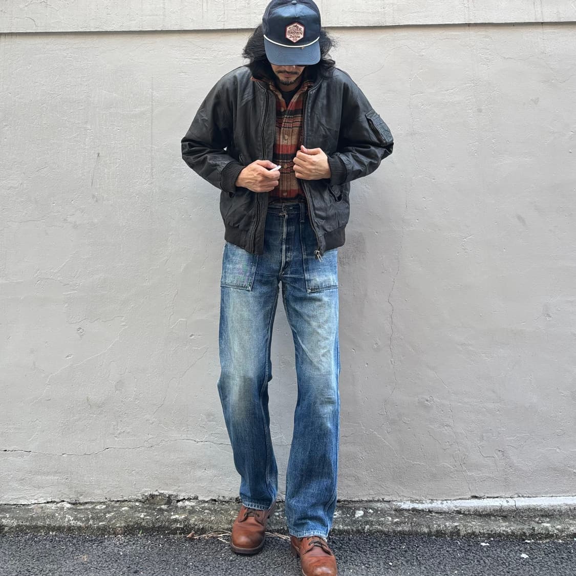 ANECDOTE G-2 레더 자켓 상품이미지10