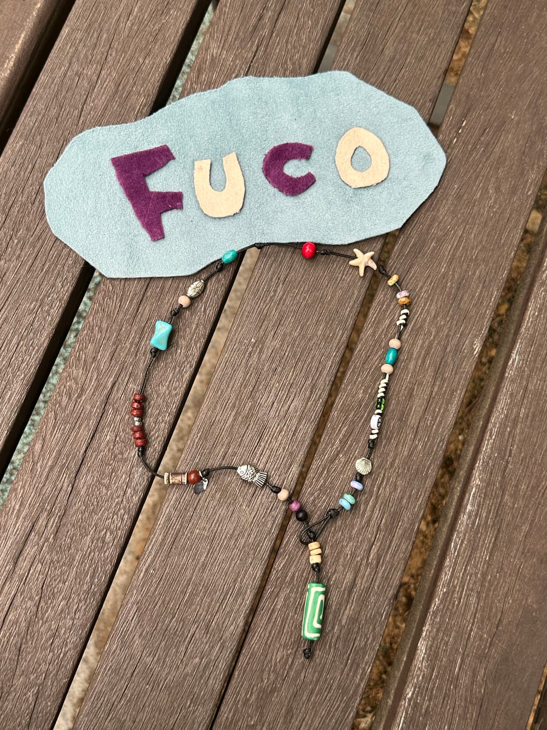 Fuco 빈티지 목걸이 상품이미지2