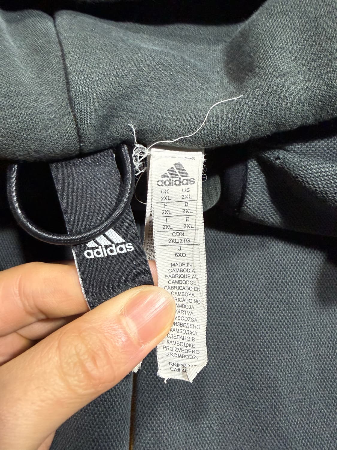 Adidas 아디다스 유벤투스 챔피언스리그 후드집업 상품이미지3