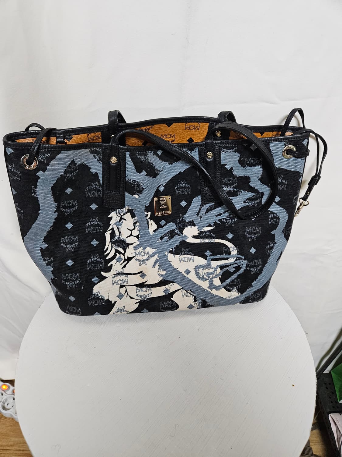 MCM 엠씨엠 리버시블 쇼퍼백 토트백 숄더백 상품이미지1