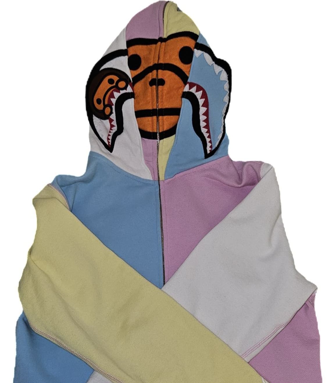 더블 마일로 샤크 솜사탕 후드집업 정품 상품이미지2