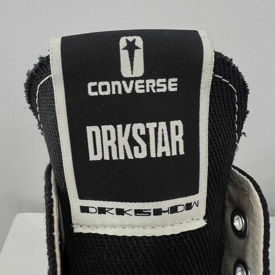 컨버스 x 릭오웬스 다크쉐도우 다크스타 척 70 하이 블랙 41 상품이미지9
