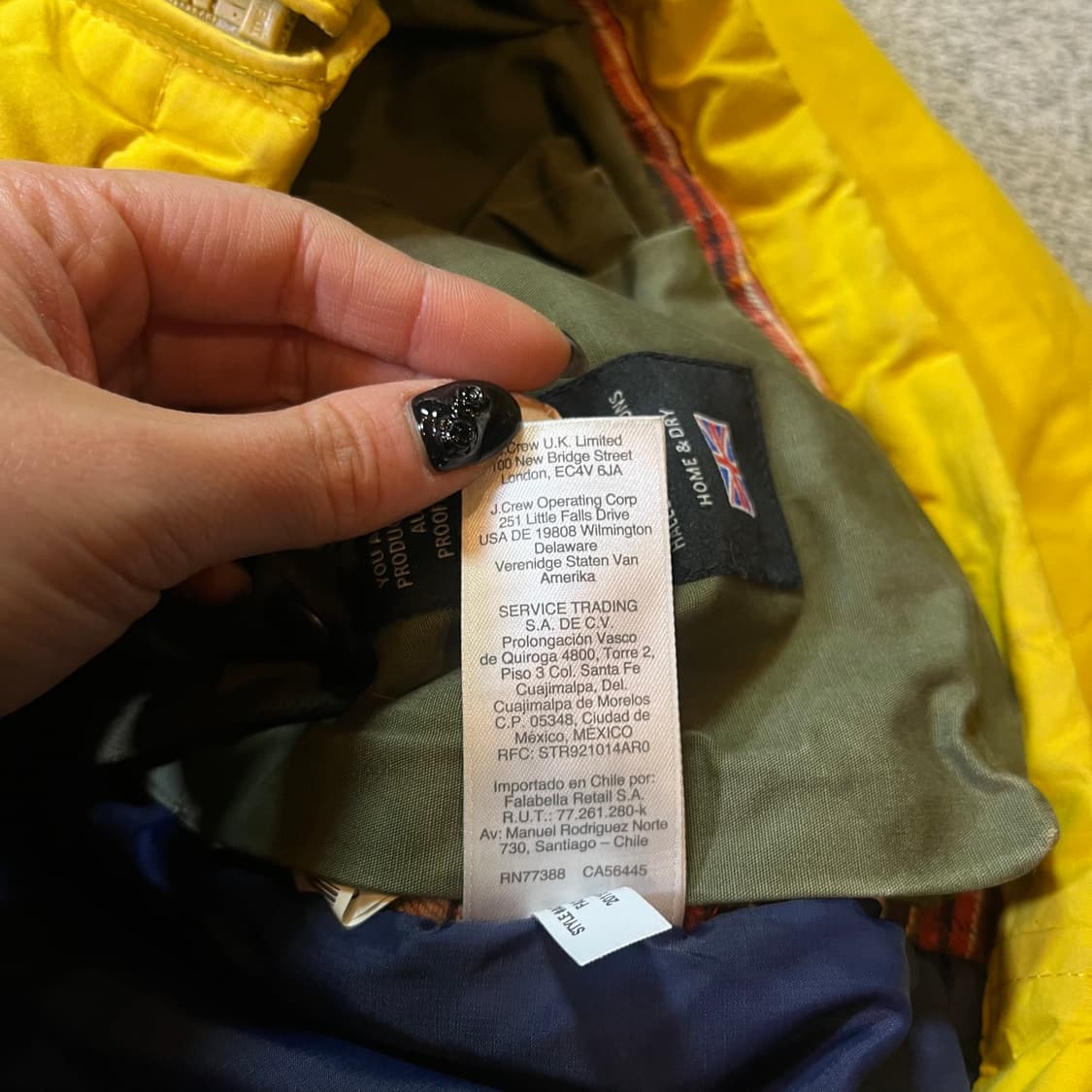 윌리스&반스 제이크루 피셔맨 야상 자켓  상품이미지4