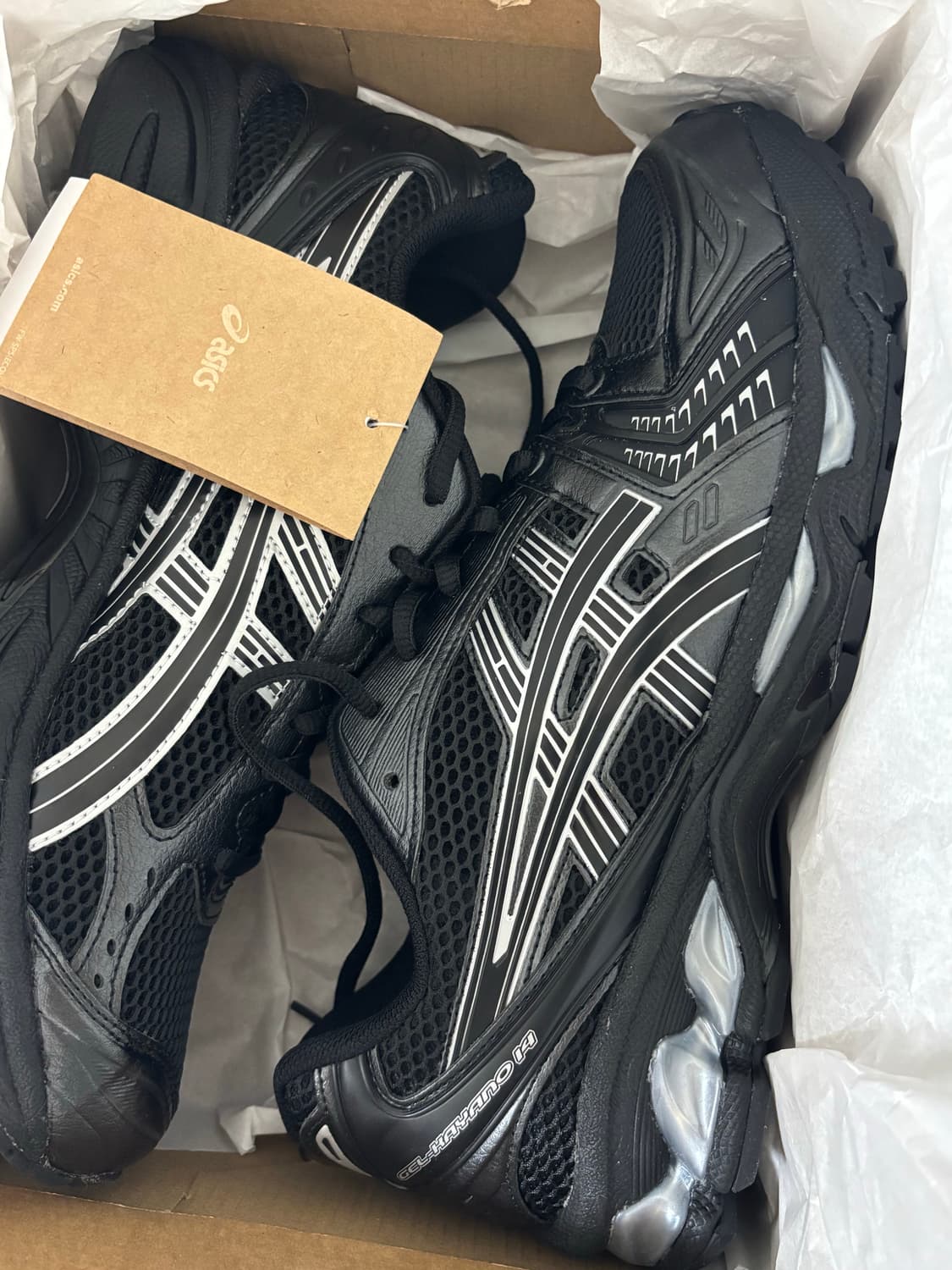 아식스 젤카야노 14 퓨어 블랙 실버 상품이미지3