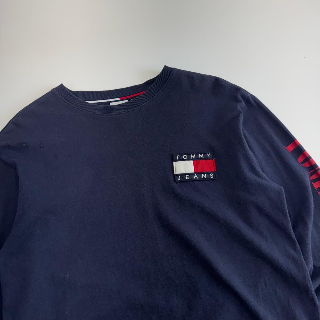 Tommy jeans 타미진스 네이비 롱슬리브 상품이미지4