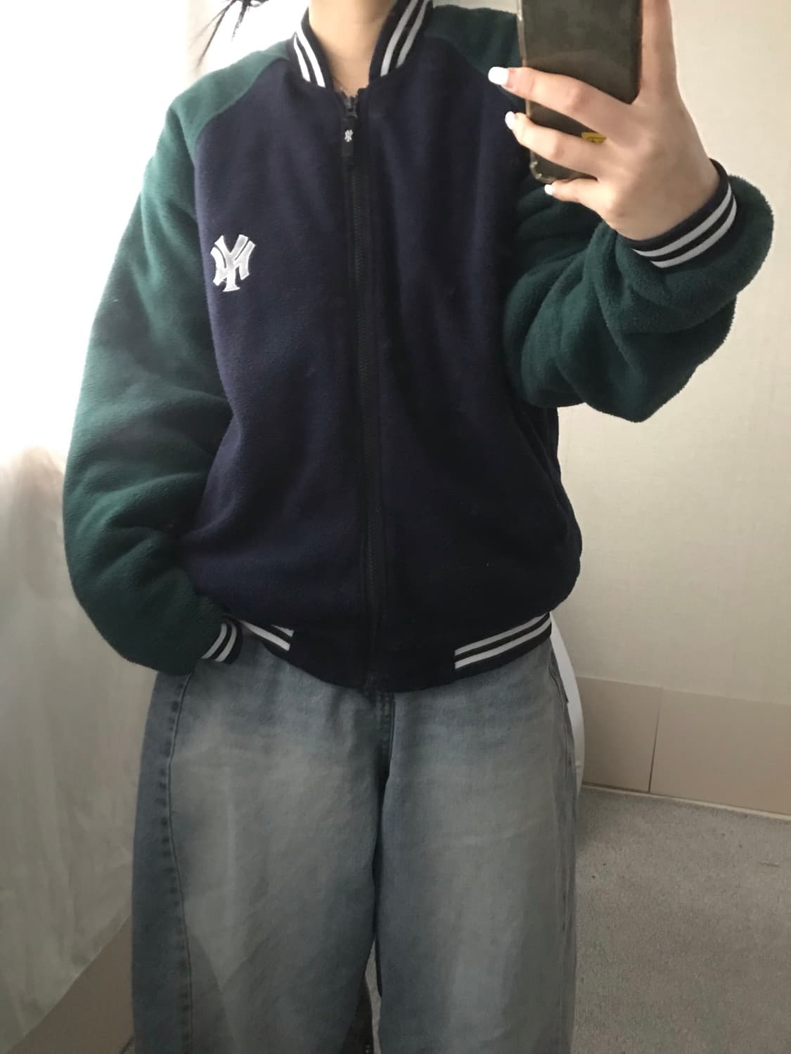 MLB 나그랑 누빔 후리스 상품이미지7