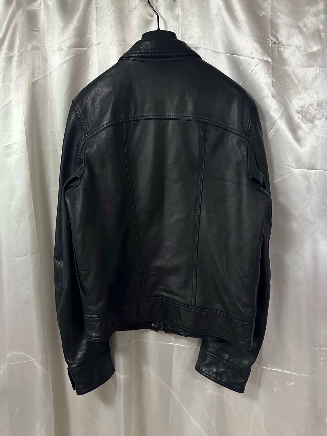 디올옴므 06AW 크로스포켓 올슨 레더 자켓 상품이미지4