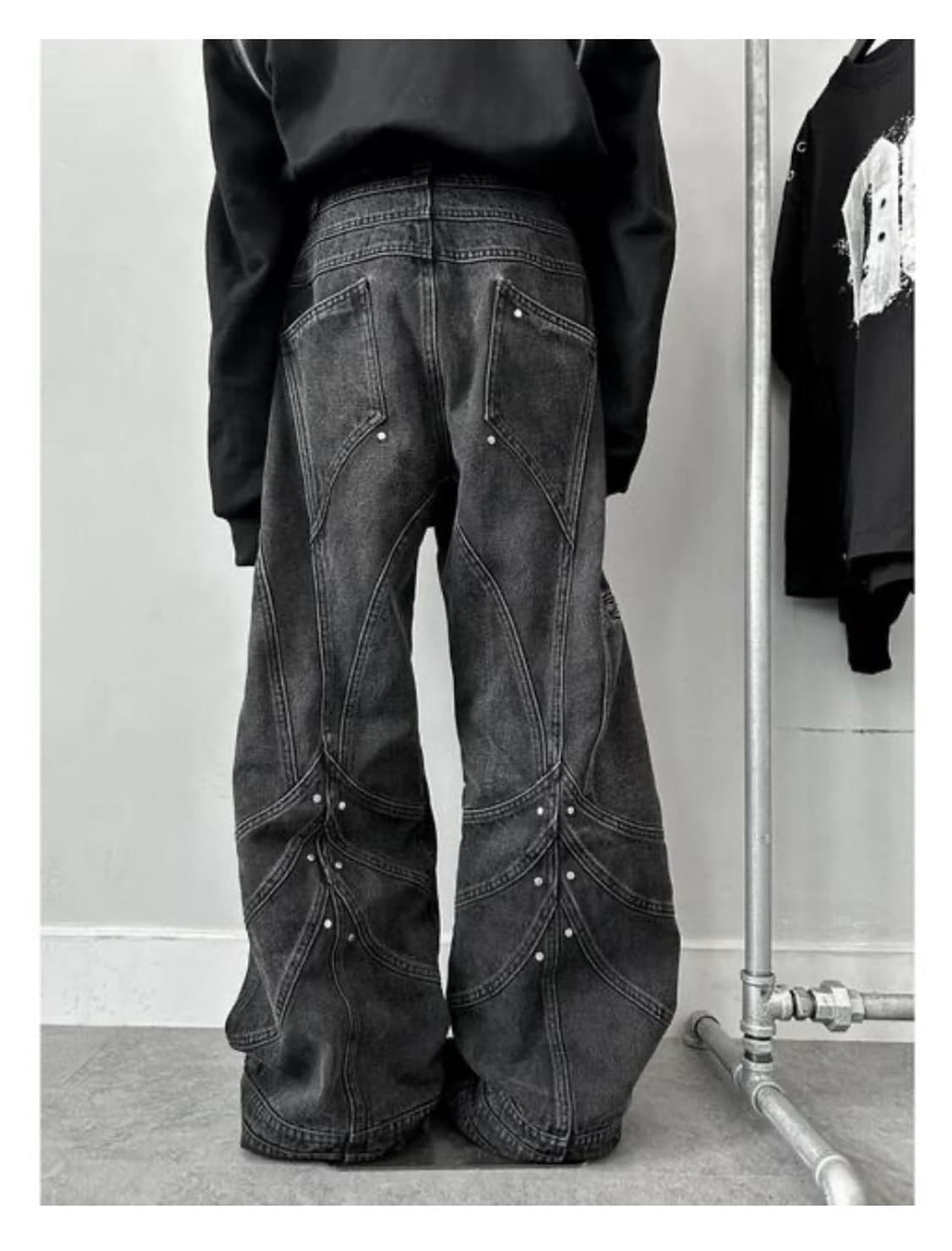 COZY WorldWide Four Knight Baggy Flared 상품이미지4