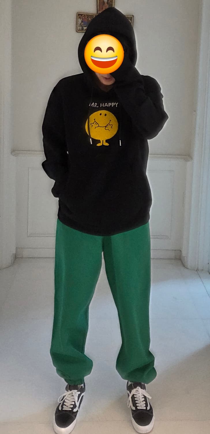 그린 조거 (Made in USA, 미국 감성 핏, 기모있음) 상품이미지4