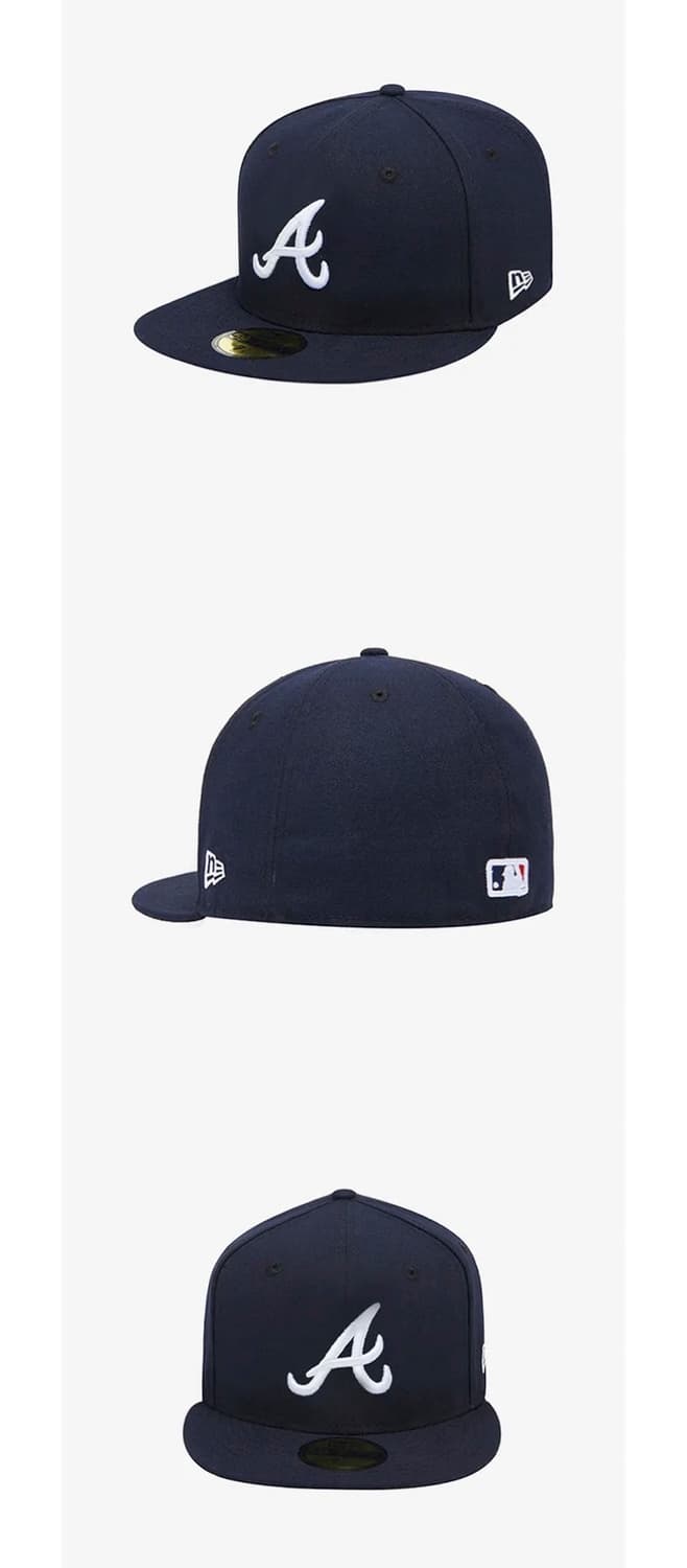(738) 뉴에라 MLB 어센틱 애틀랜타 브레이브스 RD 네이비 상품이미지4