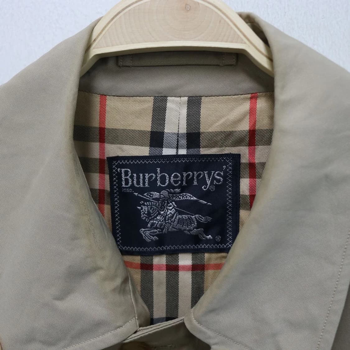 90'S 버버리 트렌치 코트 63311 상품이미지7