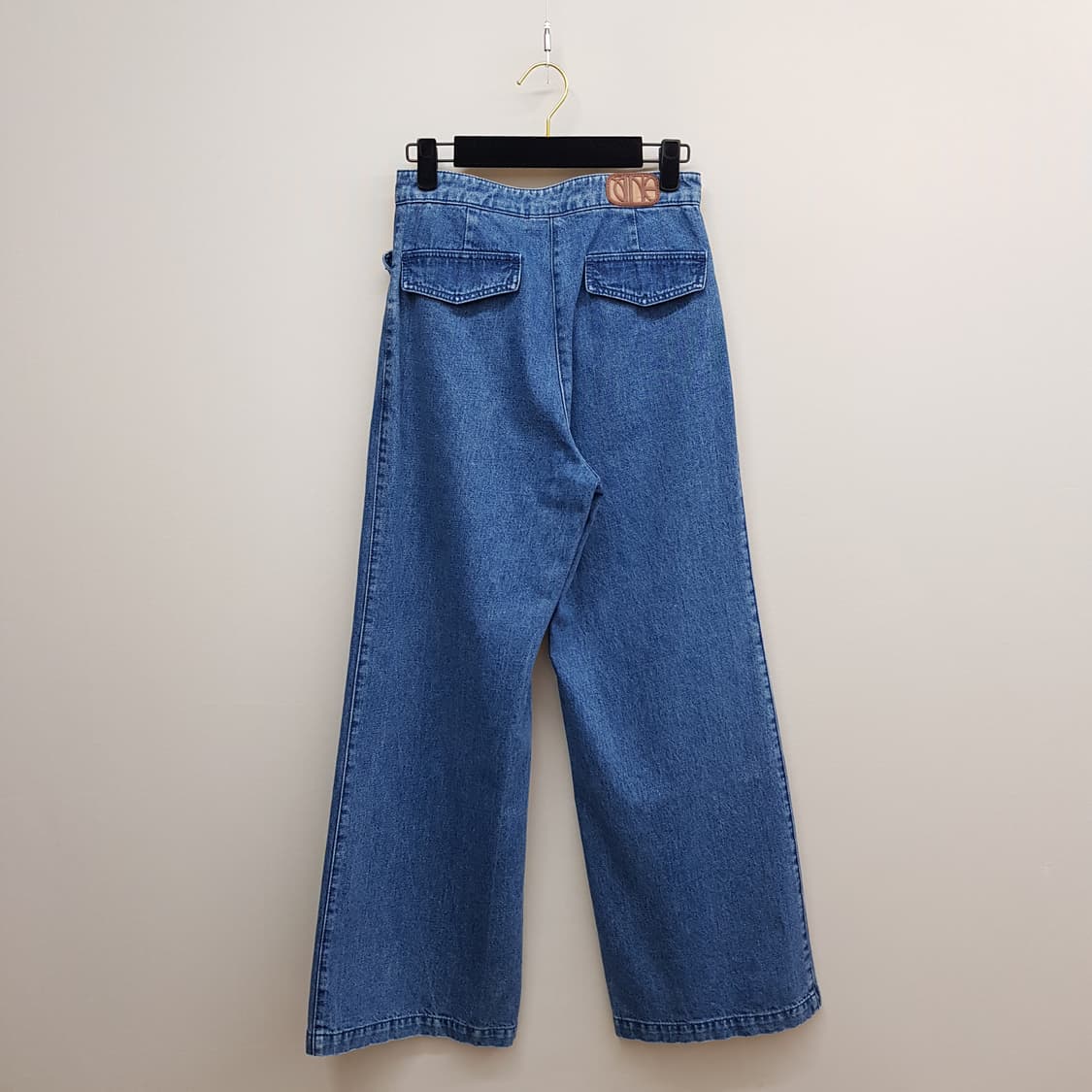 한섬 마인 2022 세미 와이드 하이웨스트 데님팬츠 S사이즈 상품이미지4