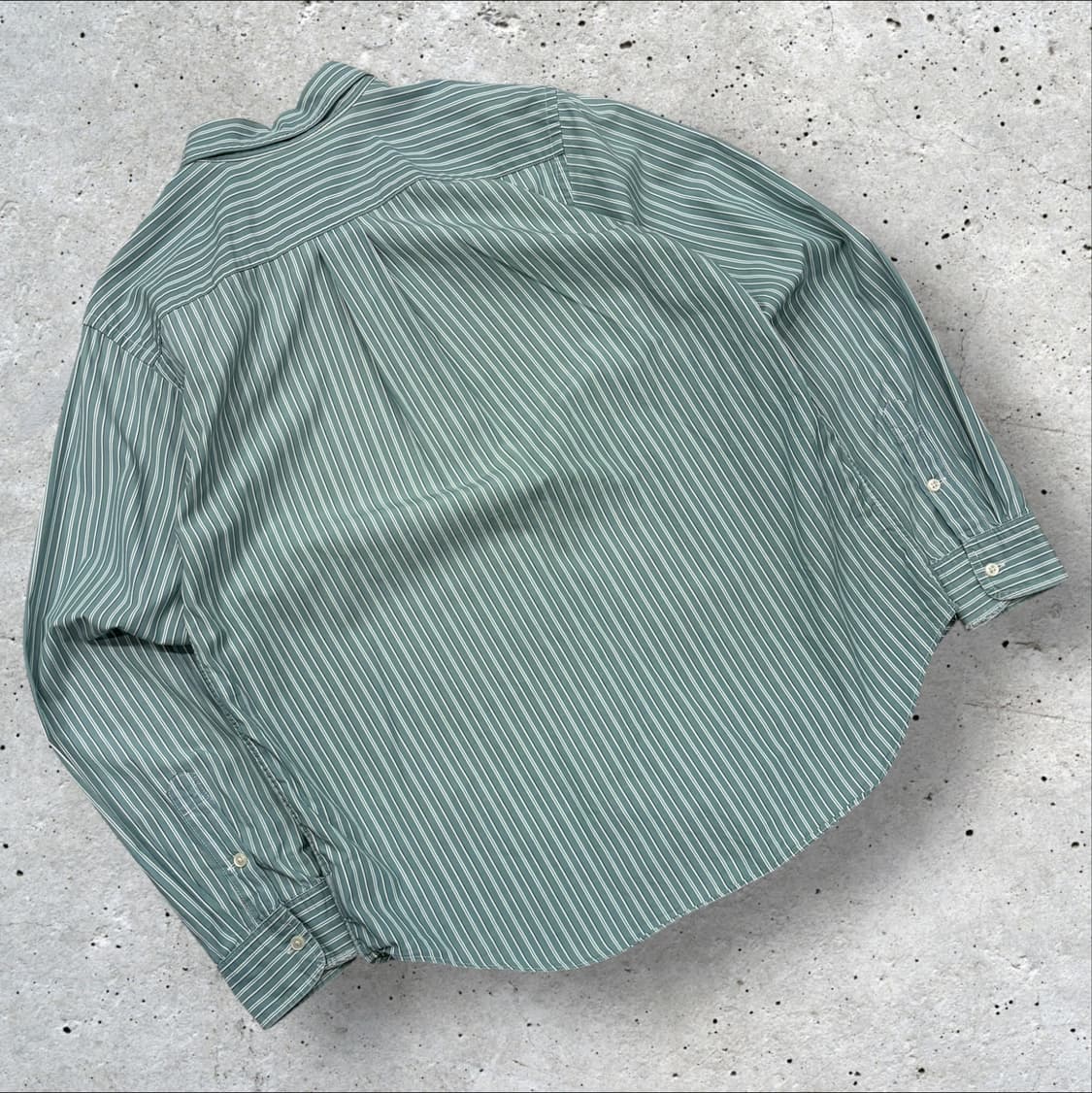 [XL] 폴로 랄프로렌 스트라이프 셔츠 그린 C644 상품이미지2