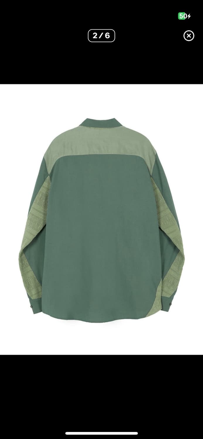 Xlim forest green shirt 상품이미지2