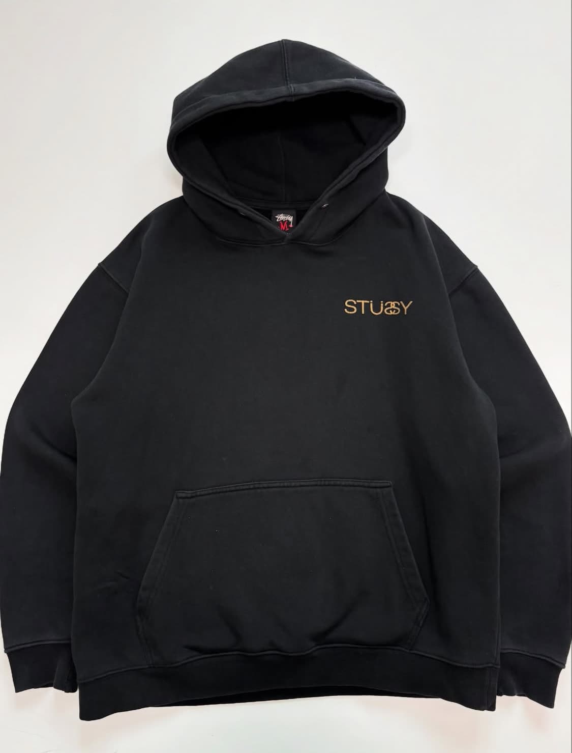 Stussy 스투시 00s SS 리플렉티브 로고 후드티 상품이미지2