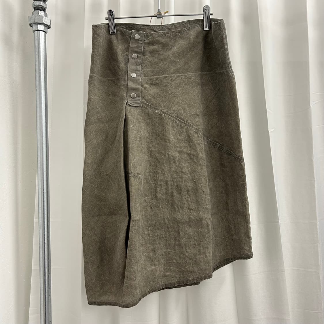 TRANSIT 린넨 비대칭 스커트 상품이미지5