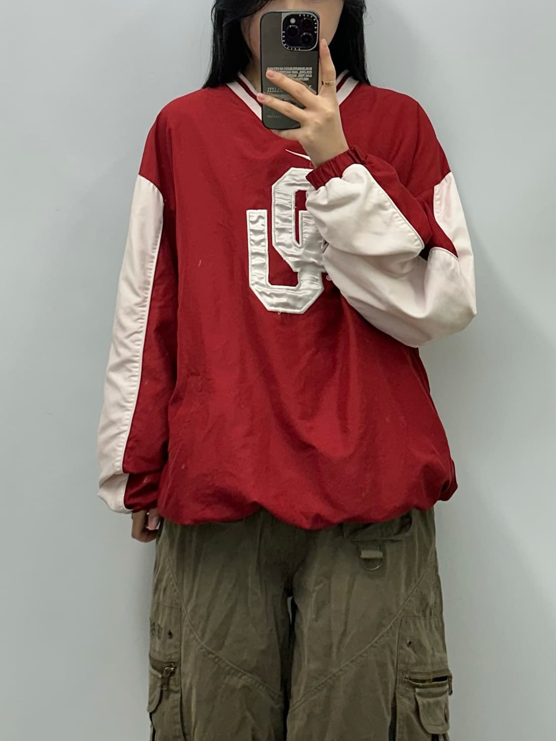 나이키 컬리지 오하이오 레드 웜업 상품이미지1