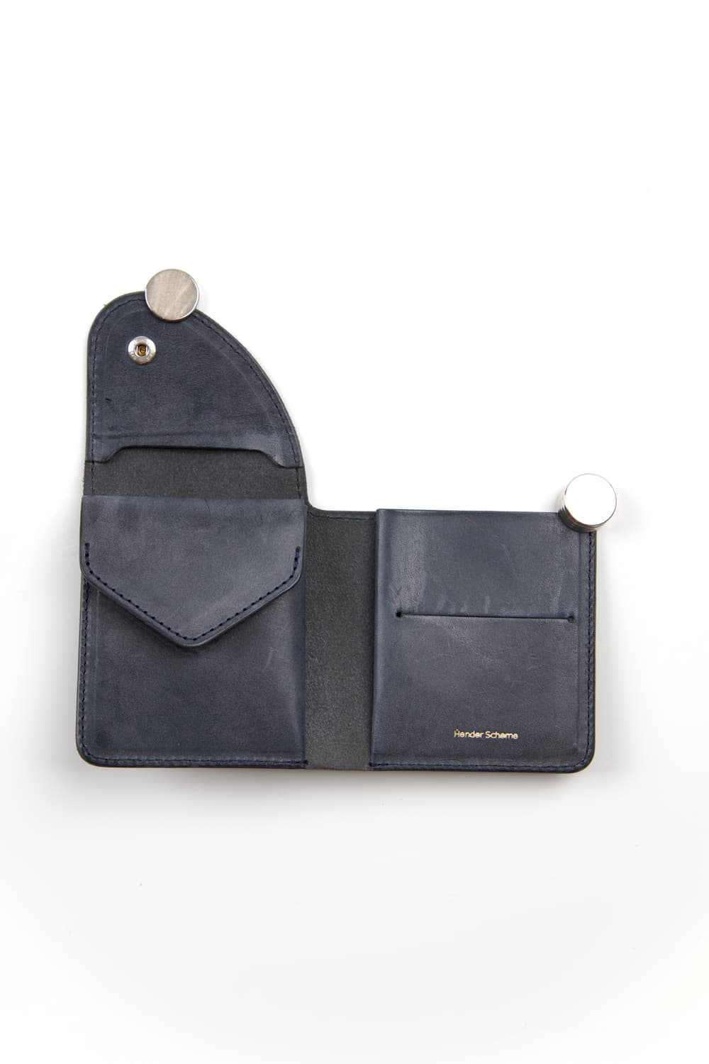 Hender Scheme 블랙 레더 월렛 상품이미지2