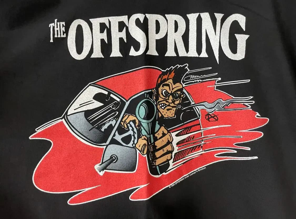 오프스프링 90s 밴드티 상품이미지2