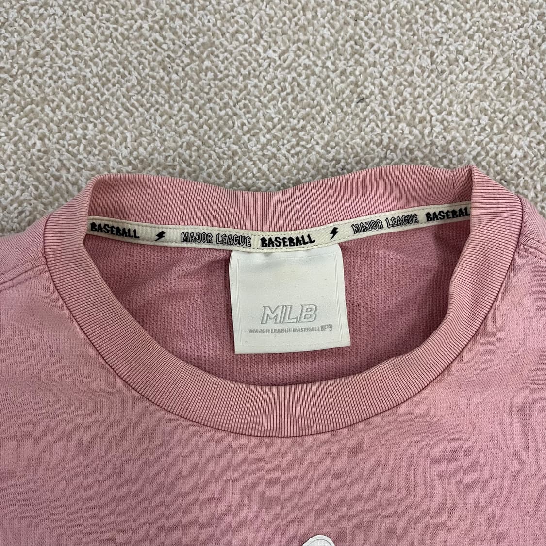 90 MLB 뉴욕양키스 7부 반팔티 0122M1 상품이미지2