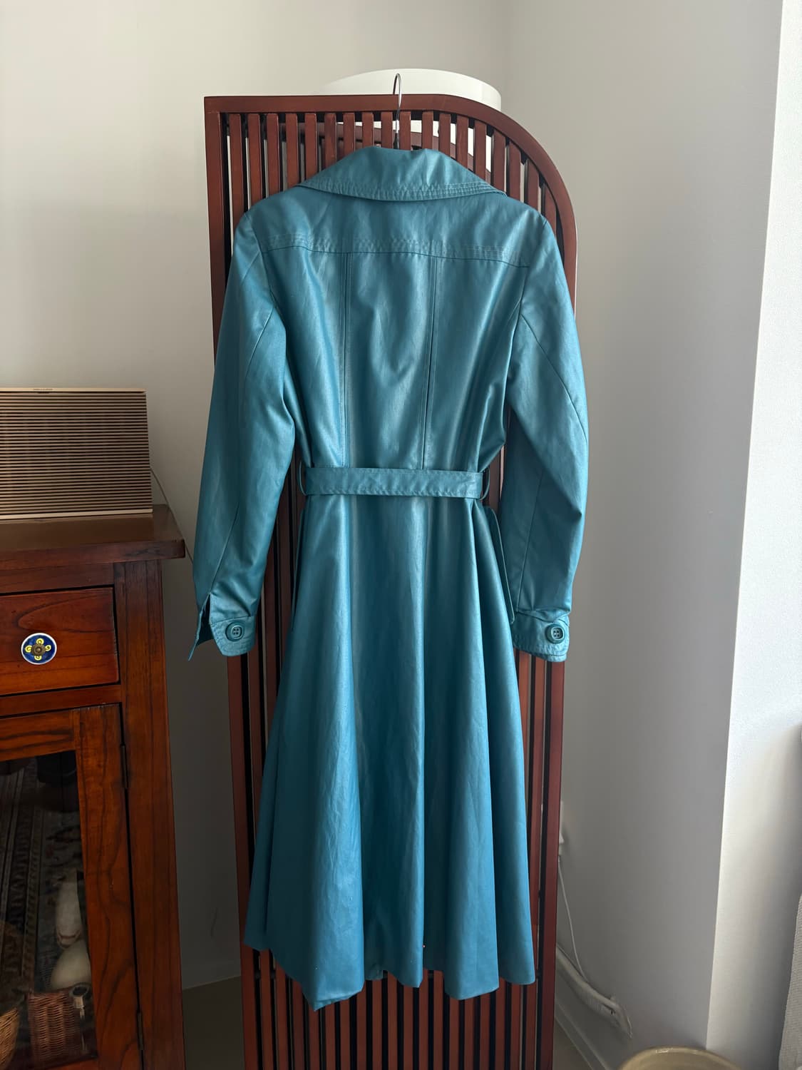 블루 트렌치 코트 상품이미지2