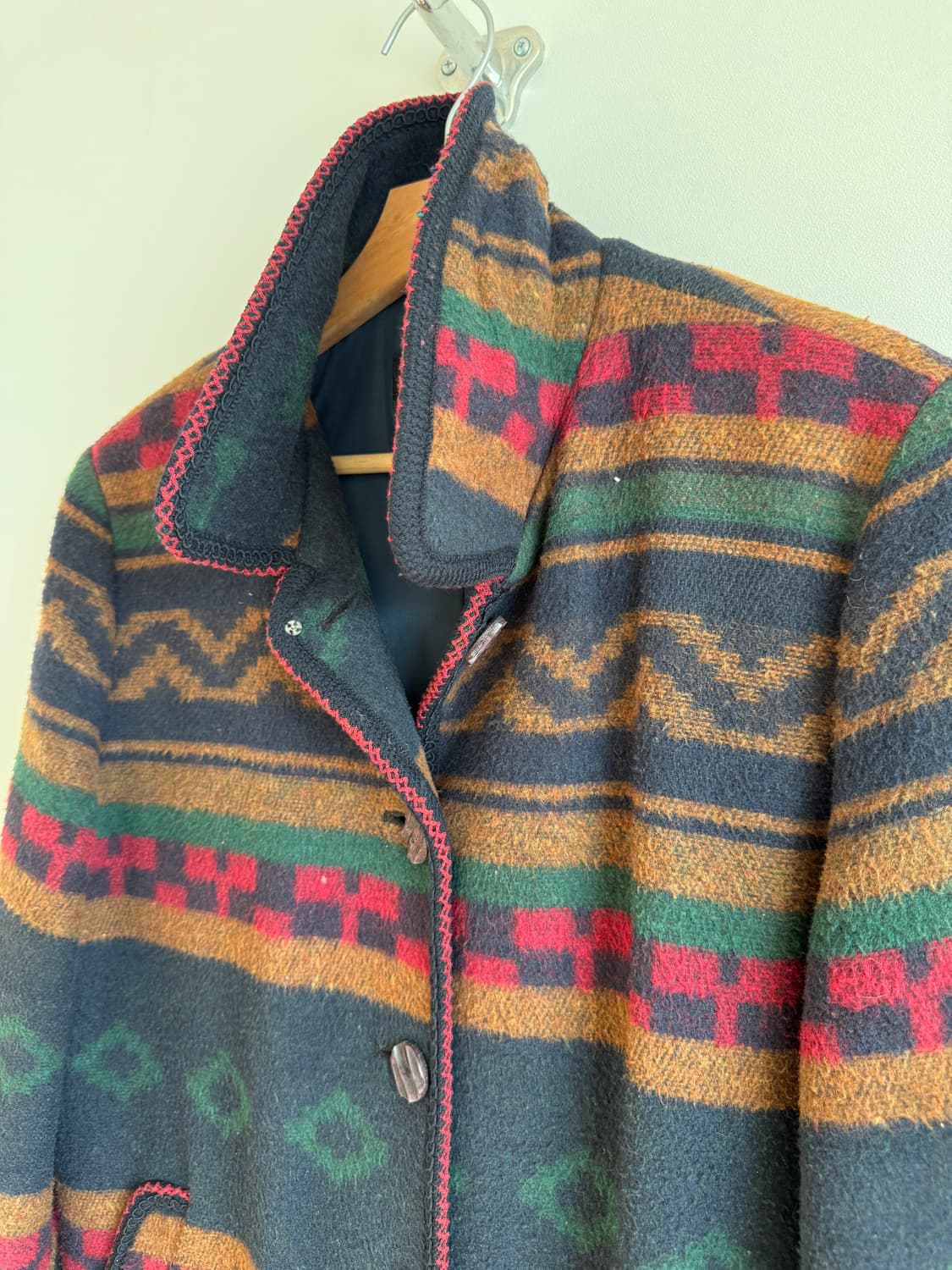 Pre owned 패턴 자켓 상품이미지4